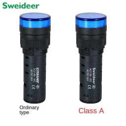 LED Indicator Light 12v 24v 220v 380v Red Green Yellow Blue Signal Light 16mm 22mm Signal Lamp