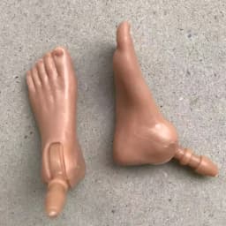Universal 1/6 Doll Hands DIY Doll Decors Fashion Gesture Doll Hands Feet Accessories White Beige Color Doll Parts Girl Gifts Toy