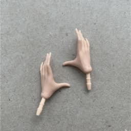 Universal 1/6 Doll Hands DIY Doll Decors Fashion Gesture Doll Hands Feet Accessories White Beige Color Doll Parts Girl Gifts Toy