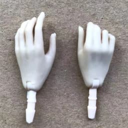 Universal 1/6 Doll Hands DIY Doll Decors Fashion Gesture Doll Hands Feet Accessories White Beige Color Doll Parts Girl Gifts Toy