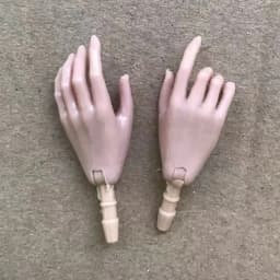 Universal 1/6 Doll Hands DIY Doll Decors Fashion Gesture Doll Hands Feet Accessories White Beige Color Doll Parts Girl Gifts Toy