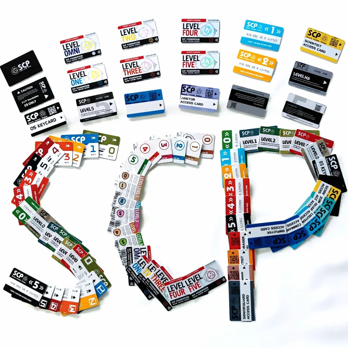 High Quantity Text Clear Letters Printed PVC SCP Hard Card Patches,top Hardboard,hardcard 8.5*5.5CM WF23461