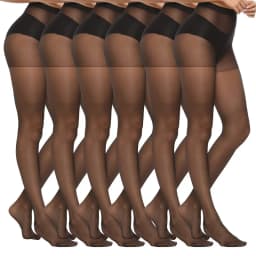 2/5/8/10 Pairs Women's Slim Fit Anti Hook Silk Pantyhose High Elasticity Breathable Ultra-Thin Bottom Socks Leggings