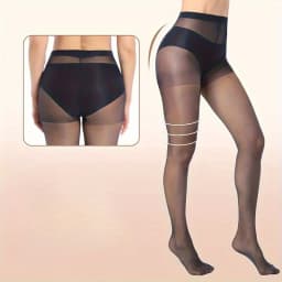 2/5/8/10 Pairs Women's Slim Fit Anti Hook Silk Pantyhose High Elasticity Breathable Ultra-Thin Bottom Socks Leggings