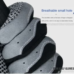 Professional Golf Gloves Microfiber Cloth Fabric Breathable Non-Slip Gloves Club Swing Putting Training Gloves