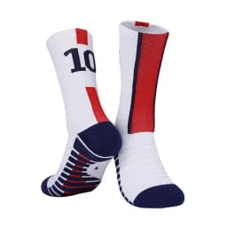 Yellow Number 10# 7# Kids Soccer Socks Blue Men's Football Sports Short Socks Outdoor Running Fast-drying Breathable Non-Slip