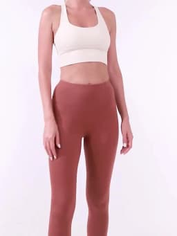 Women's Yoga Pants High Waist Tummy Control Butt Lifting Workout Leggings for Running Pilates Naked Sensation Peach Booty