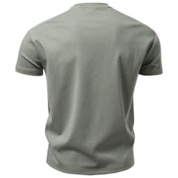 AIOPESON Men's Cotton O-Neck T-Shirt Soft Touch Comfortable Solid Color 8 Options Breathable Lightweight Casual Daily Tee