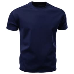 AIOPESON Men's Cotton O-Neck T-Shirt Soft Touch Comfortable Solid Color 8 Options Breathable Lightweight Casual Daily Tee