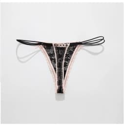 Lace Bow Panties Sexy Female Lingerie Daily Home Wear Solid Thongs Underwear Women Low Waist Panties Breathable Трусы Женские