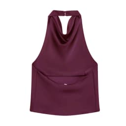 MUJER Satin Halter Tops for Women off Shoulder Backless Tops Woman 2026 Sexy Strapless Women's Tops Camisole Beach Top Female