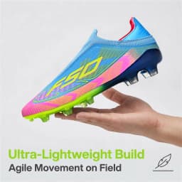 Professional Match Adult AG FG Soccer Cleats Textured PU Upper High-friction TPU Stud Anti-slip Boost Ball Control For Grass