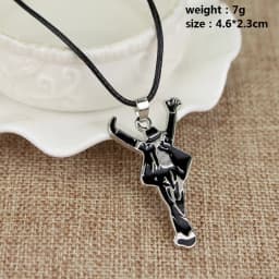 Artist Singer Michael BAD Necklace Rock Roll Everlasting Jackson Classic MJ Pendant Hot Charm Punk Cosplay Accessories Fans Gift