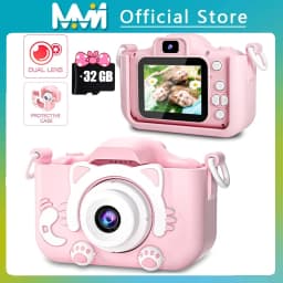 Super Cute Children Camera 1080P HD Toddler Digital Video Camera 2.0-inch Kids Camera with Silicone Cases Toys for Christmas