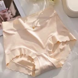 Silk Panties Nice Briefs Soft Underwear Women's Mid rise Elegance Girls Sexy Lingerie