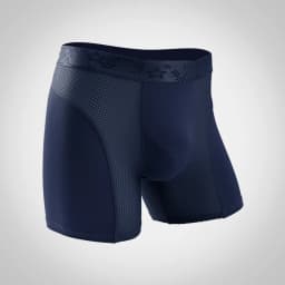 Extra Long Sports Underwear Men's Boxer Briefs Anti-Wear Leg Running Large Size Breathable Training Boxer Briefs