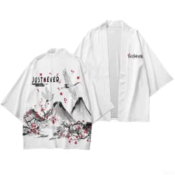Kimono, Japanese Traditional Clothing, Boys and Girls, Wave Carpet Printed Cardigans, Children's Beach Clothes, Cloaks
