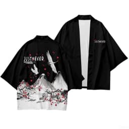 Kimono, Japanese Traditional Clothing, Boys and Girls, Wave Carpet Printed Cardigans, Children's Beach Clothes, Cloaks