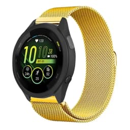 20mm 22mm Milanese Strap For Garmin Forerunner 165 55 645 265 965 255/Active 5/Vivomove Trend/Venu 3/2 Metal Bracelet Wristband