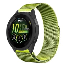 20mm 22mm Milanese Strap For Garmin Forerunner 165 55 645 265 965 255/Active 5/Vivomove Trend/Venu 3/2 Metal Bracelet Wristband