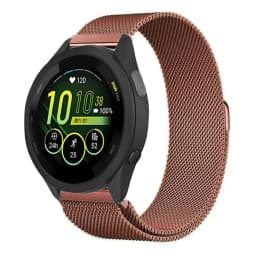 20mm 22mm Milanese Strap For Garmin Forerunner 165 55 645 265 965 255/Active 5/Vivomove Trend/Venu 3/2 Metal Bracelet Wristband
