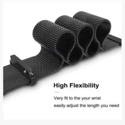 20mm 22mm Milanese Strap For Garmin Forerunner 165 55 645 265 965 255/Active 5/Vivomove Trend/Venu 3/2 Metal Bracelet Wristband