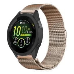 20mm 22mm Milanese Strap For Garmin Forerunner 165 55 645 265 965 255/Active 5/Vivomove Trend/Venu 3/2 Metal Bracelet Wristband