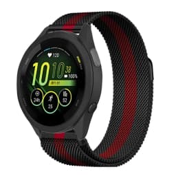 20mm 22mm Milanese Strap For Garmin Forerunner 165 55 645 265 965 255/Active 5/Vivomove Trend/Venu 3/2 Metal Bracelet Wristband