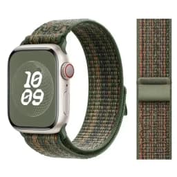 Nylon Sport Loop Strap for Apple Watch Band Series 11 10 9 8 7 6 5 se Ultra2 49mm 46mm 45mm 44mm 41 42mm correa iWatch Bracelet
