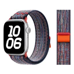 Nylon Sport Loop Strap for Apple Watch Band Series 11 10 9 8 7 6 5 se Ultra2 49mm 46mm 45mm 44mm 41 42mm correa iWatch Bracelet