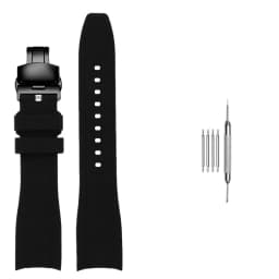 20mm 22mm Curved End Rubber Watchband For Casio Swordfish Duro MDV106-1A MDV-106/107-1A Bracele Waterproof Silicone Sport Strap