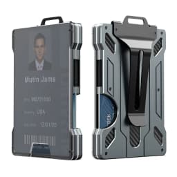 Rfid Business Card Holder Carbon Fiber Card Holder Wallets Men Women Slim Thin Mini Card Case Purse Male Multi Card Money Bags