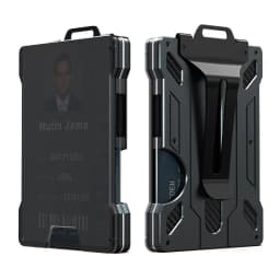 Rfid Business Card Holder Carbon Fiber Card Holder Wallets Men Women Slim Thin Mini Card Case Purse Male Multi Card Money Bags