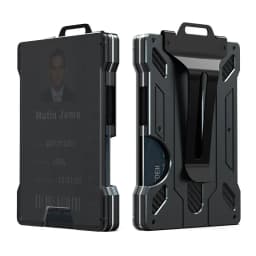 Rfid Business Card Holder Carbon Fiber Card Holder Wallets Men Women Slim Thin Mini Card Case Purse Male Multi Card Money Bags