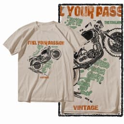G72 Beige Cotton Men's o-neck motorcycle Graphic T-shirt |  Streetwear Big Size Cool men's Tee Tshirt