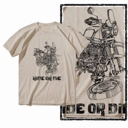 G72 Beige Cotton Men's o-neck motorcycle Graphic T-shirt |  Streetwear Big Size Cool men's Tee Tshirt