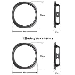 PC Hard Case For Samsung Galaxy watch 8 40mm/44mm Matte Cover Protective For Galaxy Watch 8 Classic Hollow Out Shell Accessories