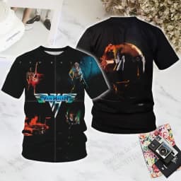 Classic Rock Band VAN HALEN 3D Print T-shirt Men Women Fashion Short Sleeve Tshirt Kids Hip Hop Tops Tees Men Clothing New 2025