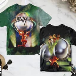 Classic Rock Band VAN HALEN 3D Print T-shirt Men Women Fashion Short Sleeve Tshirt Kids Hip Hop Tops Tees Men Clothing New 2025