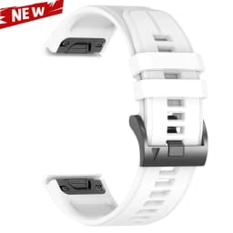 QuickFit 22 26mm Silicone WatchBand for Garmin Fenix 6 6X 7 7X 5 5X Plus Epix Pro Enduro 3 Forerunner 970 965 Fenix8 Sport Strap