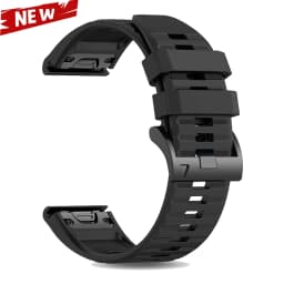 QuickFit 22 26mm Silicone WatchBand for Garmin Fenix 6 6X 7 7X 5 5X Plus Epix Pro Enduro 3 Forerunner 970 965 Fenix8 Sport Strap
