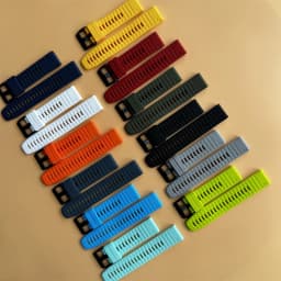 QuickFit 22 26mm Silicone WatchBand for Garmin Fenix 6 6X 7 7X 5 5X Plus Epix Pro Enduro 3 Forerunner 970 965 Fenix8 Sport Strap