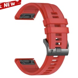 QuickFit 22 26mm Silicone WatchBand for Garmin Fenix 6 6X 7 7X 5 5X Plus Epix Pro Enduro 3 Forerunner 970 965 Fenix8 Sport Strap