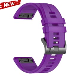 QuickFit 22 26mm Silicone WatchBand for Garmin Fenix 6 6X 7 7X 5 5X Plus Epix Pro Enduro 3 Forerunner 970 965 Fenix8 Sport Strap