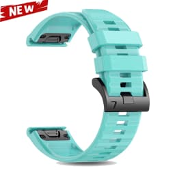 QuickFit 22 26mm Silicone WatchBand for Garmin Fenix 6 6X 7 7X 5 5X Plus Epix Pro Enduro 3 Forerunner 970 965 Fenix8 Sport Strap