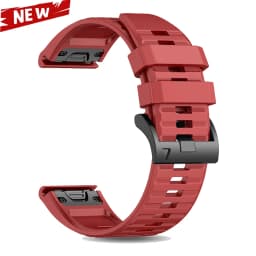 QuickFit 22 26mm Silicone WatchBand for Garmin Fenix 6 6X 7 7X 5 5X Plus Epix Pro Enduro 3 Forerunner 970 965 Fenix8 Sport Strap