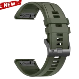 QuickFit 22 26mm Silicone WatchBand for Garmin Fenix 6 6X 7 7X 5 5X Plus Epix Pro Enduro 3 Forerunner 970 965 Fenix8 Sport Strap