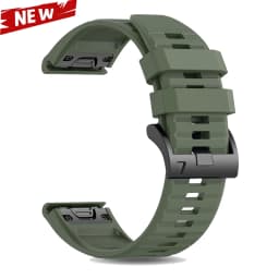 QuickFit 22 26mm Silicone WatchBand for Garmin Fenix 6 6X 7 7X 5 5X Plus Epix Pro Enduro 3 Forerunner 970 965 Fenix8 Sport Strap