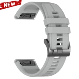 QuickFit 22 26mm Silicone WatchBand for Garmin Fenix 6 6X 7 7X 5 5X Plus Epix Pro Enduro 3 Forerunner 970 965 Fenix8 Sport Strap