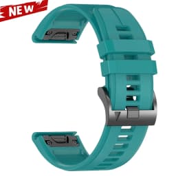 QuickFit 22 26mm Silicone WatchBand for Garmin Fenix 6 6X 7 7X 5 5X Plus Epix Pro Enduro 3 Forerunner 970 965 Fenix8 Sport Strap